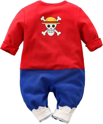 Miniatura 2 de Enterizo de algodón con botones y botones para bebés y niñas