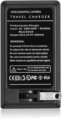 Miniatura 2 de Cargador de batería BP-727 para Canon BP-709, BP-718, BP-745, Vixia HF R300, M500, R30, M52, R32, R40, R42, R400, R700