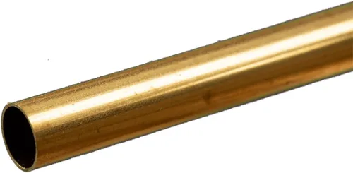 Miniatura 7 de K & S PRECISION METALS 8126 3PK3/32 x 12 BRS RND Tubo, paquete de 3, latón