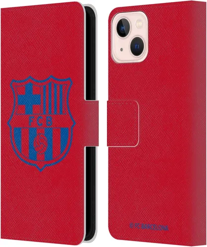 Miniatura 32 de Head Case Designs Funda de piel con licencia oficial del FC Barcelona Barca Crest Patterns, tipo cartera, compatible con Apple iPhone 11