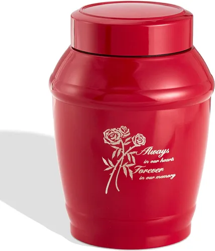 Miniatura 24 de Urna de cremación mediana verde para cenizas humanas adulto macho hembra Angel Ceramic Urn for Ashes Men Women Dad Mom,Memorial Urn with Velvet