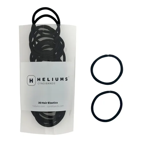 Miniatura 18 de Cyndibands Cintas para el cabello gris – Soportes elásticos de cola de caballo de 0.157 pulgadas – Combina con tus bandas de color de cabello – 24