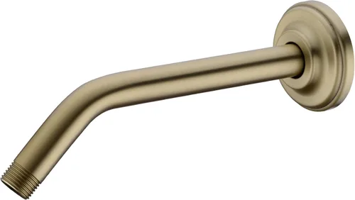 Miniatura 12 de Brazo de ducha angular con brida ORB de 15 cm de acero inoxidable, brazo de extensión montado en la pared para cabezal de ducha superior, bronce Oil