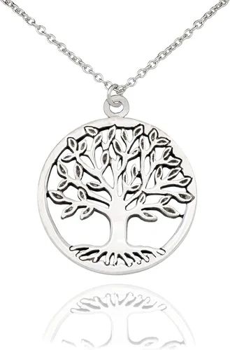 Miniatura 2 de Quan Jewelry, el regalo perfecto para el día del maestro, collar árbol de vida, con tarjeta de agradecimiento, 16 pulgadas a 18 pulgadas