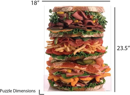 Miniatura 5 de Snack Stack - Rompecabezas de 500 piezas