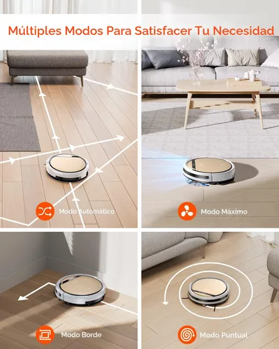 Miniatura 4 de ILIFE V5s Plus - Robot aspirador y trapeador combinado con Wi-Fi/App/Alexa, aspiradora robótica automática de carga automática, delgada