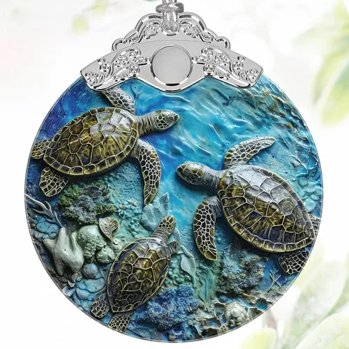 Miniatura 10 de Decoración navideña de vidrio emplomado de 3 pulgadas, adornos navideños, reliquia familiar, intercambio de regalos, idea de regalo, presente