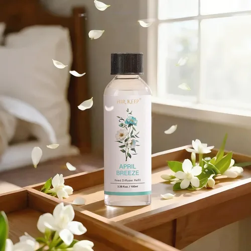 Miniatura 4 de Airkeep - Recarga de aceite para difusor de varillas/Brisa de abril/100ml