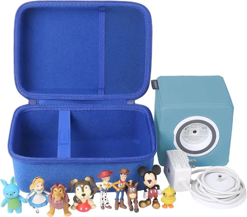 Miniatura 7 de Aenllosi Toniebox 1/Toniebox 2 Juego de iniciación de reproductor de audio, organizador de reproductor de audio Toniebox, solo funda (azul)