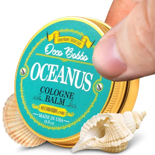 Miniatura 12 de Handy Hound Occo Bobbo Colonia sólida para hombres, aroma a bourbon y sándalo, bálsamo concentrado de 0.5 onzas, mezcla suave de barril de roble