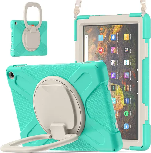 Miniatura 9 de Funda portátil de rotación de 360° para tablet Fire HD 10 y 10 Plus