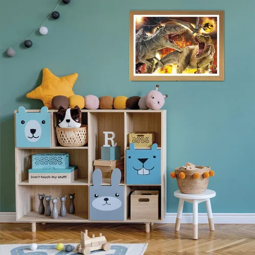Miniatura 5 de Clementoni Supercolor Jurassic World Dominion 80512 - Rompecabezas de 104 piezas para niños de 6 años, fabricado en Italia, multicolor