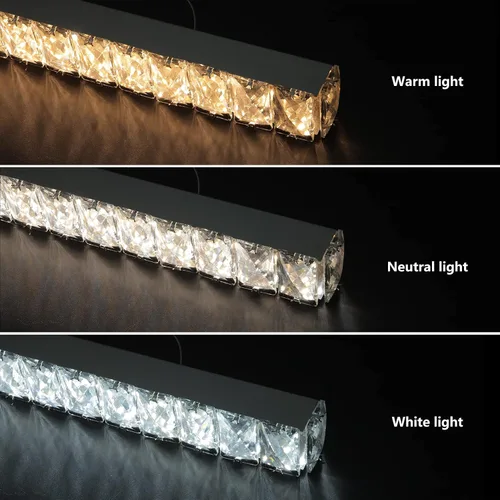 Miniatura 4 de Candelabro de cristal dorado vintage de 6 luces