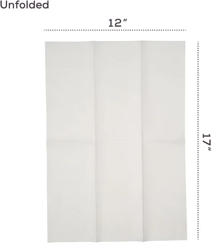 Miniatura 3 de SETUP [100 unidades] Toallas de invitados de lino – Servilletas de tela desechables, toallas de mano de papel de baño, servilletas de boda