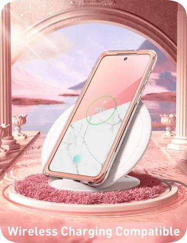 Miniatura 6 de i-Blason Cosmo - Funda protectora delgada y elegante para Samsung Galaxy S22 Plus (2022), con protector de pantalla integrado (mármol)