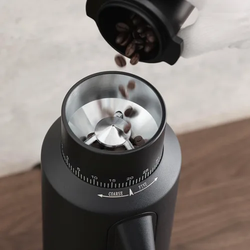 Miniatura 5 de beanglass T64 Molinillo de Café de Dosis Única, Molinillo Eléctrico de Espresso de Burrs Planos de 64mm (Negro)