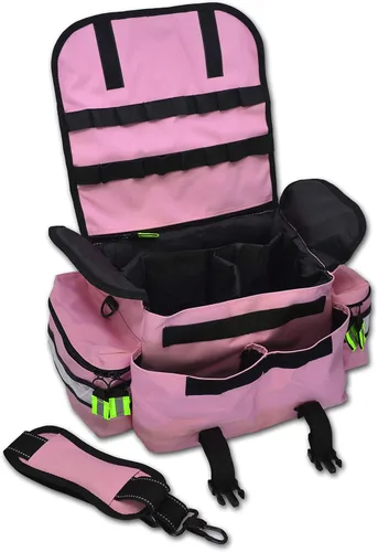 Miniatura 2 de Lightning X Products Pequeño bolso EMT Medico de primeros auxilios Socorrista Trauma EMS con divisores - Rosa para damas