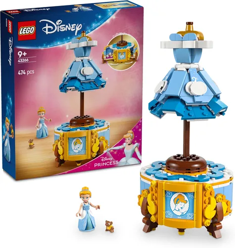 Miniatura 18 de LEGO Disney Princess Ultimate Adventure Castle 43205 Juego de Construcción con 5 Mini Muñecas de Princesas Incluyendo a Ariel, Rapunzel