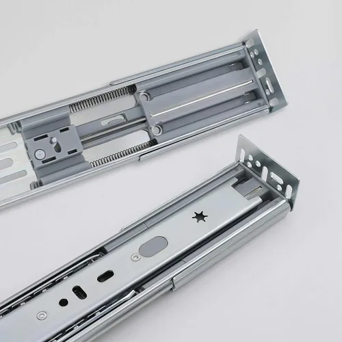 Miniatura 4 de LONTAN 6 pares de soportes de montaje trasero para guía de cajón, soporte de gabinete, guía de carril de cajón, piezas de repuesto para cocina