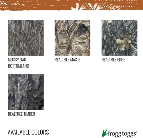 Miniatura 4 de FROGG TOGGS Chaqueta impermeable transpirable Java Toadz 2.5 Camo Ultra ligera para hombre