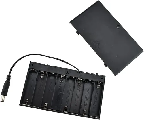 Miniatura 11 de HAHIYO 2 soportes de batería AAA con conector JST, suministro portátil, intercambio rápido, tapas de forma segura, conveniente interruptor