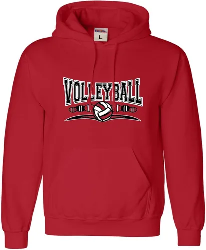 Miniatura 27 de Go All Out Sudadera con capucha para hombre y mujer con diseño fresco de voleibol