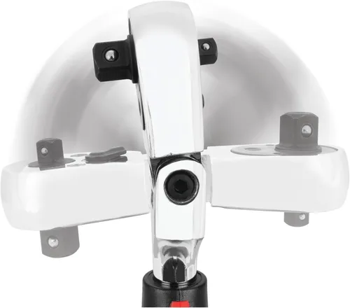 Miniatura 3 de Performance Tool W9116 - Trinquete rechoncho de cabeza flexible de doble accionamiento de 1/4 pulgadas y 3/8 pulgadas