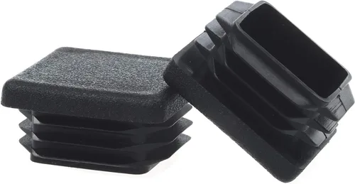 Miniatura 7 de Tapones cuadrados de plástico de 1 pulgada, tubo de 1 pulgada de diámetro exterior de 1 x 1 pulgada, tapas de acero para patas de silla