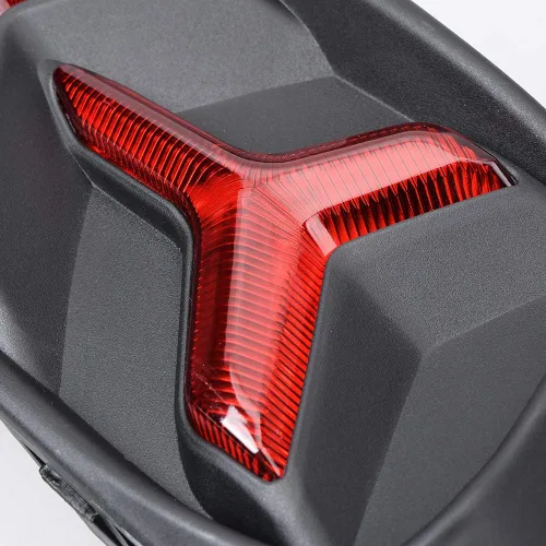 Miniatura 6 de Lámparas de reflector de parachoques LED con lente roja compatibles con Honda Civic LX EX Touring Sedan 2016-2021 - Luz de freno trasera y luz