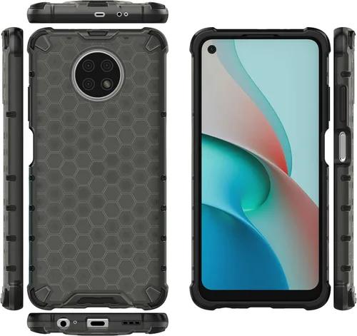 Miniatura 48 de Funda para Xiaomi Poco M5s 4G, Funda para Redmi Note 10 4G / Note 10S 4G / Note 11 SE (India) Case Case 2 en 1 Funda para teléfono Blanco