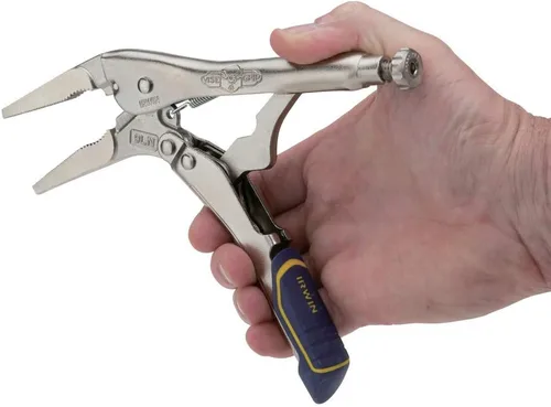 Miniatura 5 de IRWIN VISE-GRIP Locking Pliers, Fast Release, Long Nose with Wire Cutter, 9-Inch (IRHT82582) (Pack of 5)