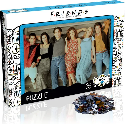 Miniatura 5 de Winning Moves WM01042-ML1-6 Friends Stairs - Juego de rompecabezas de 1000 piezas