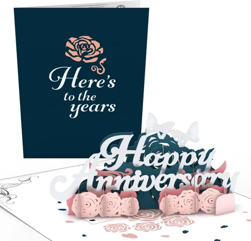 Miniatura 6 de Lovepop Delicate Floral Happy Birthday Basket Pop-Up Card for Her and Him - 3D Greeting Cards for Boys, Girls, Men, Women - 5.9" x 4.5" Paperpop