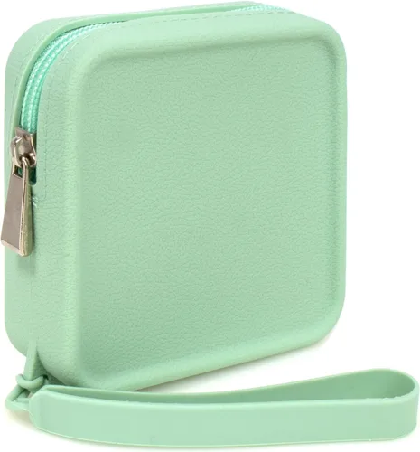 Miniatura 10 de Bolsa de maquillaje grande de silicona, bolsa de aseo de viaje para mujer, bolsa de maquillaje grande, organizador portátil para cosméticos, bolsa
