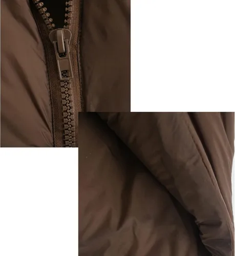 Miniatura 7 de Chaleco acolchado para mujer ligero sin mangas cálido para exteriores acolchado chaleco acolchado