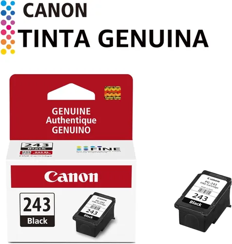 Miniatura 3 de Canon PG-243 - Cartucho de tinta negra original, compatible con iP2820, MX492, MG2420/2520/2920/2922/2924/3020/2525, TS3120/302/302a/202/4520/3320