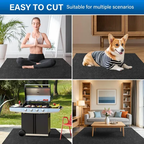 Miniatura 8 de Estera para bañera de hidromasaje de 80 * 80 Pulgadas, Almohadilla inflable para bañera de hidromasaje para interior y exterior, Accesorios