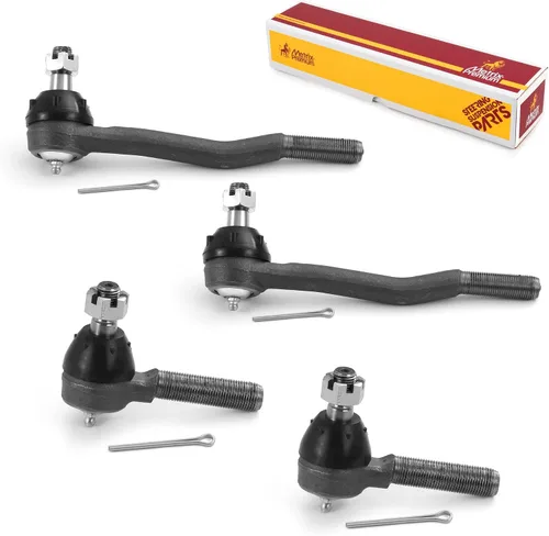 Miniatura 133 de Metrix Premium Chassis Parts - Juego de 4 barras de acoplamiento interior y exterior para Audi A3 15-16, Seat Leon 06-20 (México), 09-17 Volkswagen