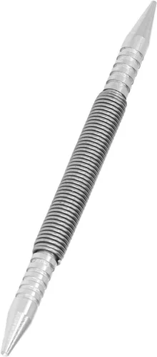 Miniatura 6 de Set de clavos, doble cabeza de clavo central, perforador pequeño y compacto de metal para carpintería