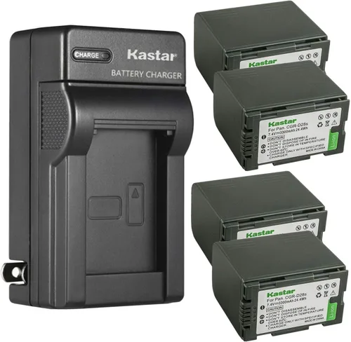 Miniatura 7 de Kastar CGR-D28 AC - Cargador de batería para Panasonic CGA-D08R, CGA-D08S, CGA-D08SE/1B, CGA-D120, CGA-D120A/1B, CGA-D120E/1B, CGR-D08, CGR-D08A/1B