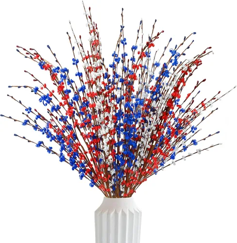 Miniatura 13 de Sggvecsy 10 piezas flores artificiales de jazmín de 29.5 pulgadas de largo, ramo de flores falsas altas, plantas de jazmín falsas, ramas secas