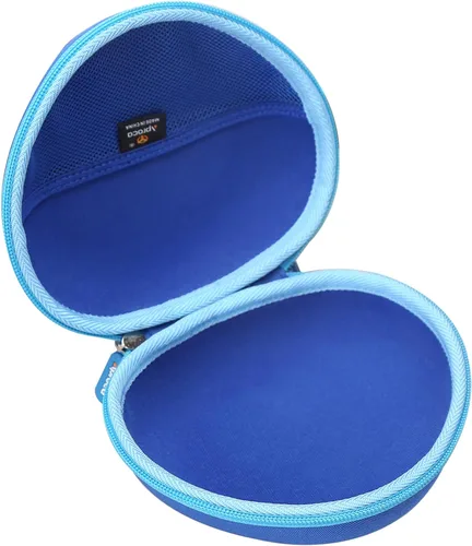 Miniatura 2 de Aproca Funda compatible con auriculares Bluetooth iClever BTH12 / HS19 / BTH26 para niños, bolsa de auriculares de almacenamiento portátil para Azul