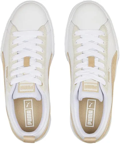 Miniatura 5 de PUMA Zapatillas Mayze Court para mujer, color blanco