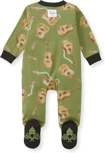 Miniatura 117 de Burt's Bees Baby - Pijama de una pieza para bebé, mameluco para dormir y jugar, algodón 100% orgánico, cremallera frontal