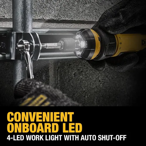 Miniatura 17 de DEWALT Destornillador inalámbrico, destornillador eléctrico recargable USB de 4 V con juego de 12 puntas de destornillador, luz LED, control