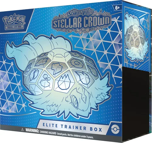Miniatura 3 de Pokemon TCG: Caja de Entrenador Élite Corona Estelar Escarlata y Violeta