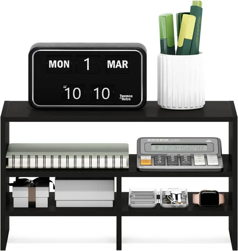 Miniatura 4 de Furinno Hermite Estantería Organizadora de Escritorio Librero, Espresso