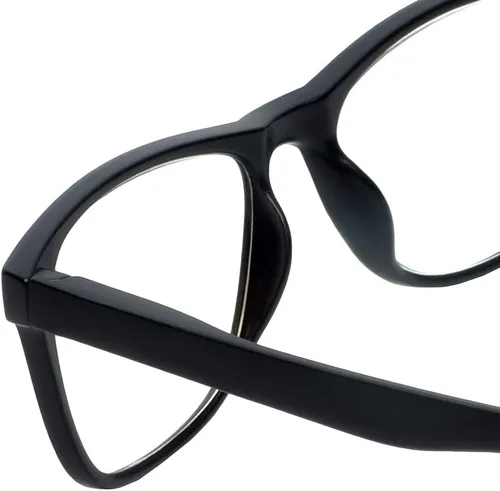 Miniatura 7 de Magz Astoria - Gafas de lectura para computadora con filtro de luz azul cuadrado para hombres/mujeres, para colgar en el cuello, magnético, marco