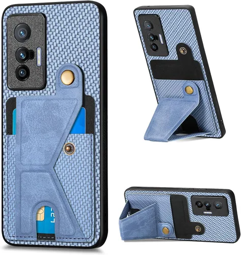 Miniatura 13 de Funda para Xiaomi Poco M5s 4G, Funda para Redmi Note 10 4G / Note 10S 4G / Note 11 SE (India) Funda de cuero PU ranuras para tarjetas Soporte