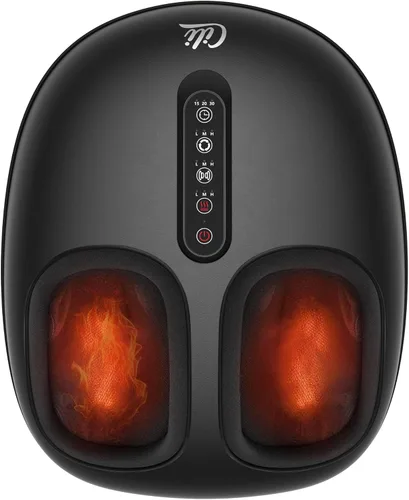 Miniatura 10 de CILI Masajeador de Pies Shiatsu Elegible para FSA HSA, Máquina Masajeadora Eléctrica de Pies con Calor para Fascitis Plantar, Amasado Vibración